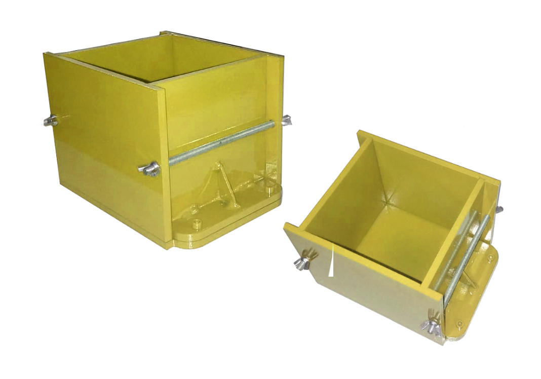 CONCRETE STEEL CUBE MOULDS
