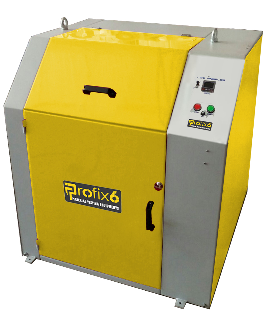 Los Angeles Abrasion Machine with Soundproof Safety Cabinet
