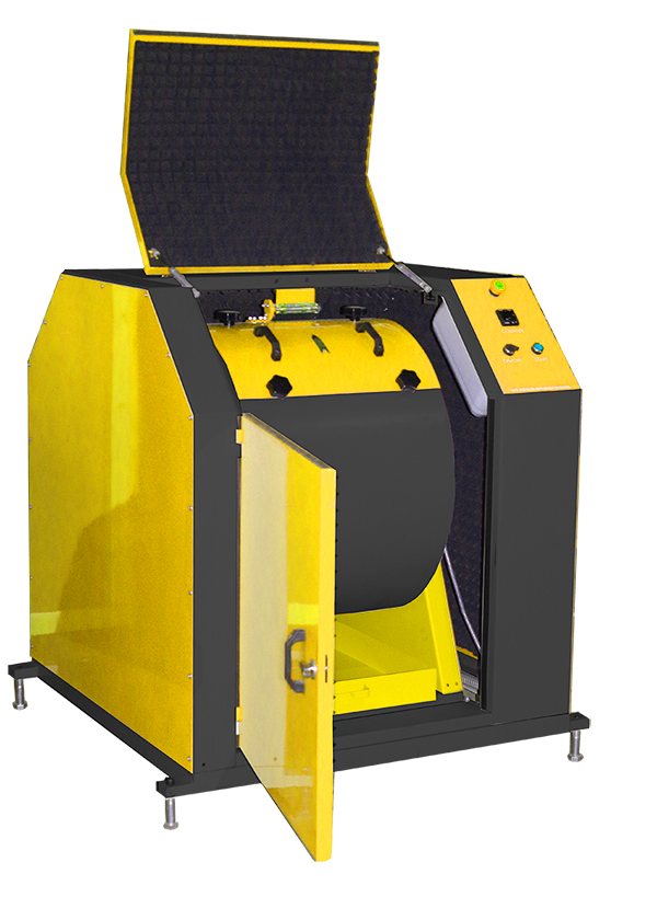 LOS ANGELES ABRASION MACHINE WITH SOUNDPROOF SAFETY CABINET