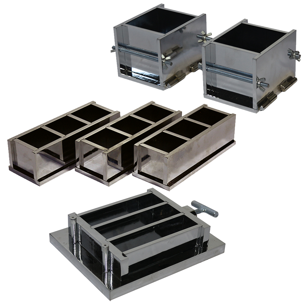 MORTAR CUBE AND PRISM MOULDS (THREE-SECTION)