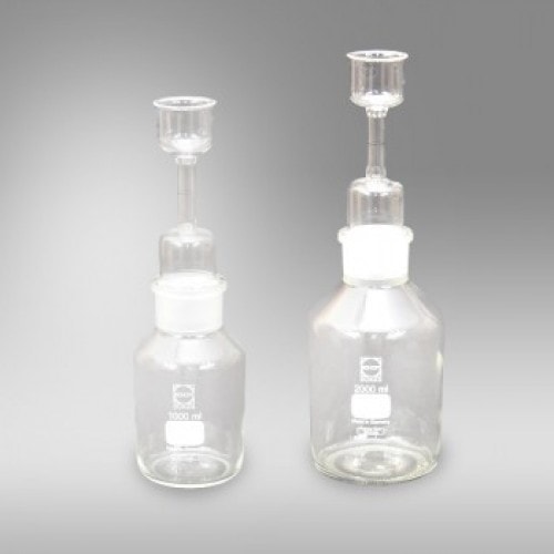 PYCNOMETERS BOTTLE TYPE DOUBLE EDGED AND CAPILLARY TUBED FUNNEL