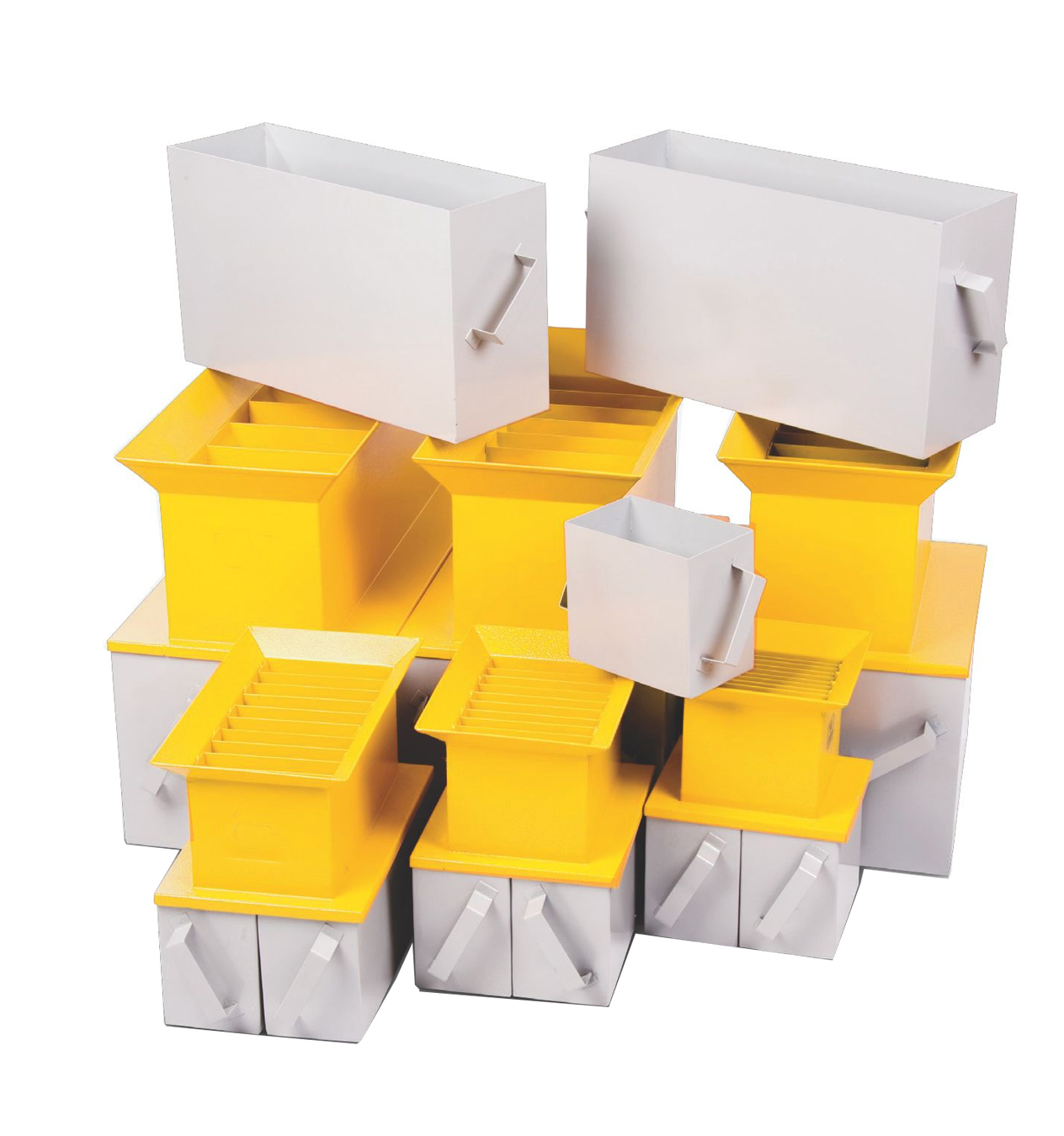 SAMPLE SPLITTER (RIFFLE BOX)