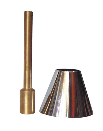 SAND ABSORPTION CONE AND TAMPER