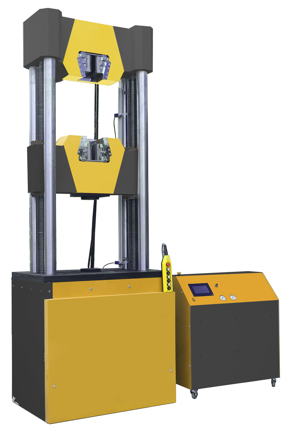 SERVO-HYDRAULIC UNIVERSAL TENSILE TEST MACHINE